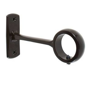 Supports de tringle à rideau en métal fini vintage pour la décoration de fenêtres modernes, construction robuste et support d'intérieur durable - Product Image 1