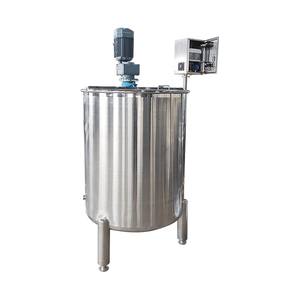 316L Sanitary Mixing Tank with <b>Jacketed</b> <b>Cooling</b> for Dairy and Juice Processing - Product Image 5