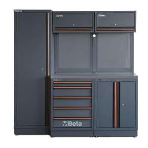 BETA C45PRO 2.0 BX Combinaison d'équipement d'atelier Armoires à outils haut de gamme - Product Image 1