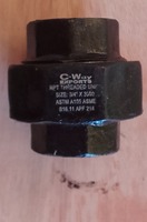 Connecteur union de tuyau fileté haute pression BSPT/NPT avec raccords de tuyau de traitement de surface polis