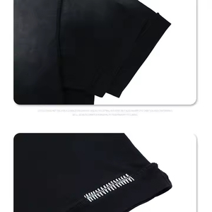 Camiseta transpirable ecológica de algodón 100% de punto de gran tamaño para hombre de alta calidad diseño de impresión personalizado al por mayor - Product Image 6