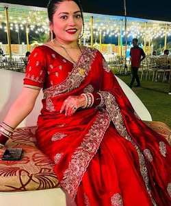 DESIGNER SILK SAREE WITH UNSTITCHED BLOUSE PARTY WEAR WHOLESALE PRICE ETHNIC GARMENT <b>WHITE</b> SARI FANCY DESIGNER INDIAN WEAR - Product Image 2