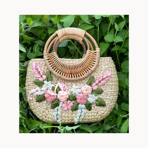 SAC POUR FEMMES PRODUIT SAC DE HYACINTHE D'EAU PRODUIT VENTE CHAUDE AVEC DE NOUVEAU MATÉRIEL NOUVELLE MODE MEILLEUR PRIX DE LA FERME LOTUS BLEU - Product Image 1