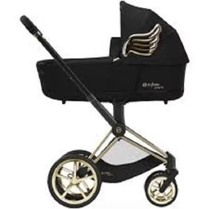 TOUT NOUVEAU 2025 E-PRIAM V4 JEREM SCOTT WINGS BLACK SMART STROLLER SET - Product Image 2