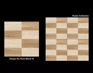400x400mm tira de madera aspecto porcelana cerámica 16x16 Digital resistente suelo exterior 40x40cm azulejos de estacionamiento para países del Golfo - Product Image 6