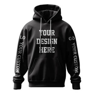 Sweat à capuche personnalisé Concevez vos propres sweats à capuche personnalisés pour hommes Sweat-shirt personnalisé (couleur personnalisée) avec service OEM - Product Image 1