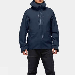 Everyday Waterproof Windproof Lightweight Warm Breathable Softshell Outdoor <b>Jackets</b> for <b>Men</b> Winter Sportswear Front Print Zipper - Product Image 5