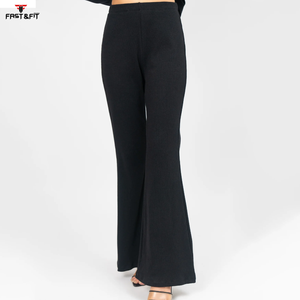 Pantalon de jogging évasé en satin pour femme, style décontracté et sportif, idéal pour l'hiver, prix de gros, ODM - Product Image 5