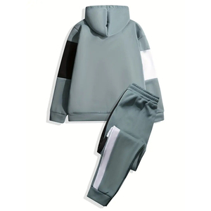 Vente en gros ensemble de survêtements de jogging pour hommes sur mesure vêtements de sport et jogging survêtement respirant à séchage rapide logo personnalisé pour hommes - Product Image 1