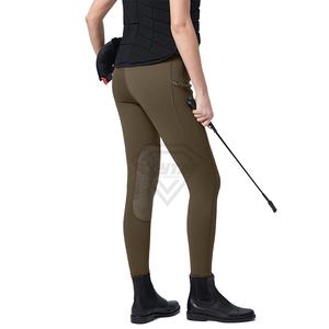 Leggings d'équitation à la mode, vêtements d'équitation, matière polyester personnalisée, collants d'équitation pour femmes - Product Image 6