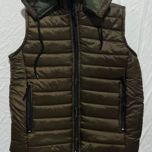 Veste polaire personnalisée unisexe de haute qualité, col montant style vintage, logo personnalisé brodé en toile pour l'hiver - Product Image 1