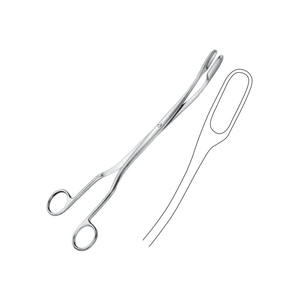 คีมหนีบสำหรับรกและรังไข่เครื่องมือผ่าตัดสูติศาสตร์และนรีเวชวิทยารูปตรง #2-10มม./28ซม.-11" - Product Image 3