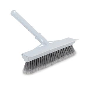 FANATIK YF.607 Outil de nettoyage de fenêtres 2-en-1 Brosse à essuier en caoutchouc avec manche en plastique pour le nettoyage du verre - Product Image 1