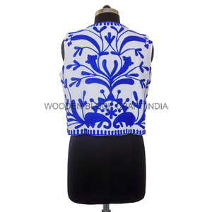 Nueva Colección Otoño Invierno, Atuendo de Boda con Patrones Florales de Fantasía, Edredón Reversible Acolchado de Algodón Hecho a Mano, Corto y Transpirable - Product Image 6