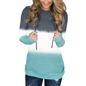 Nueva moda carta suéter con capucha sudaderas mujeres sudaderas con capucha de gran tamaño con impresión y tamaño disponible color diferente - Product Image 1