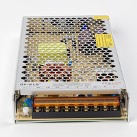 Alimentation électrique sur rail DIN personnalisable 200W, double sortie 24V DC, armoire de distribution d'alimentation industrielle, entrée 220V 8.8A