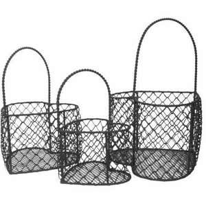 <b>Black</b> Powder Coated Fruit <b>Basket</b> Breakfast Tabletop Decorative <b>Basket</b> Hotel Restaurant Wedding Tabletop Food <b>Storage</b> - Product Image 5