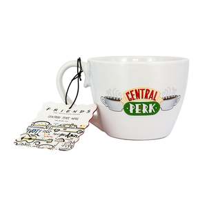 Taza de Cappuccino de Gres Moderna con Diseño Personalizado de Central Perk y Logotipo, Apta para Microondas y con Estilo para Uso Personalizado - Product Image 5