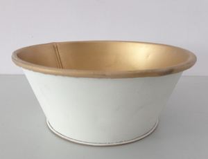 Tazón redondo en relieve de Metal antiguo de cobre F16 para utensilios de cocina, vajilla para decoración navideña, mesa decorativa para el hogar - Product Image 6