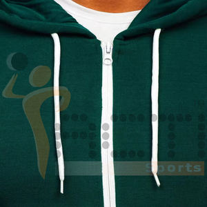 Sudaderas con capucha y cremallera de alta calidad al por mayor más vendidas para hombre - Product Image 5