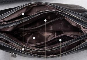 Bandolera de cuero 5 colores pequeño monedero de cuero bolso de hombro minimalista regalo para su bolso de mano - Product Image 3