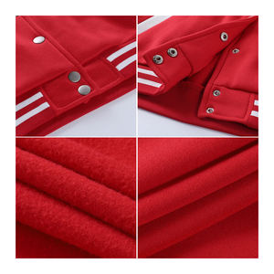 Haute qualité femmes Baseball Varsity vestes personnalisé mode Varsity veste hiver laine corps et cuir manches vestes - Product Image 5