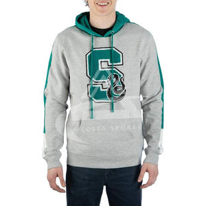 Pull pas cher de haute qualité avec logo personnalisé, vente en gros de sweat à capuche 100% coton pour hommes, sweats à capuche avec broderie unie Oem pour hommes - Product Image 1