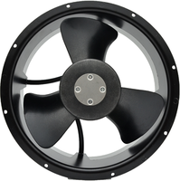 Ventilateur extracteur silencieux pour toit, mini cyclone, avec roulement en plastique, 443-529 CFM, personnalisable, noir, pour usage domestique, usine de fabrication, OEM/ODM