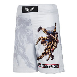 UFC professionnel Combat Kickboxing formation troncs enfants MMA Shorts broderie pour garçon fille boxe Arts martiaux Muay Thai pantalon - Product Image 5