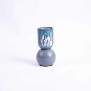 Brûleur d'encens Ramadan aromatique arabe bleu fait à la main personnalisé fini pour la maison salon parfums diffuseur d'aromathérapie - Product Image 1