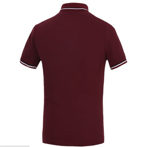 Personnalisé Hommes 200g À Manches Courtes Coton 35% Polyester Impression Polo T Shirt pour Homme gym ajusté usage décontracté polo t-shirts pour unisexe - Product Image 6