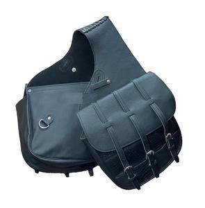 Sacs de selle de saut équestre en cuir véritable de qualité supérieure usinés à la main vêtements d'équitation occidentale sac de selle de qualité supérieure cheval - Product Image 1