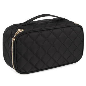 Mochila cosmética de nailon para maquillaje diario para niñas con cierre de cremallera - Product Image 5