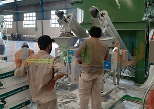 เครื่องบรรจุถุงปากวาล์ว TBM-SS00-A-VB สำหรับผงฉาบยาแนวซีเมนต์20กก. 25กก. 40กก. 50กก. บรรจุภัณฑ์ชั่งน้ำหนัก - Product Image 6