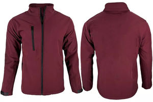 Venta al por mayor Chaquetas al aire libre Montaña Softshell Chaquetas cálidas Impermeable Hombres Chaquetas lisas Abrigos para el invierno - Product Image 6