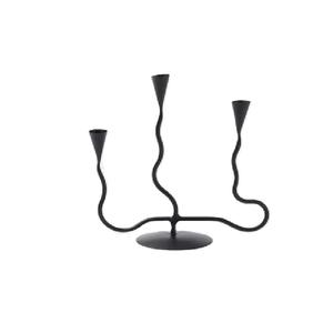 Candelabro de suelo de alambre de diseño Vintage de tendencia fresca de hierro forjado, candelabro de tamaño personalizado, Color de forma - Product Image 2