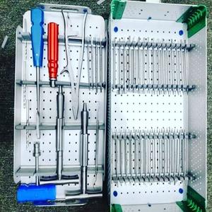Sistema de retractor tubular Tubo 22mm Sistema de retractor mis Retractores tubulares con oro 41 piezas Set Instrumentos de cirugía - Product Image 4