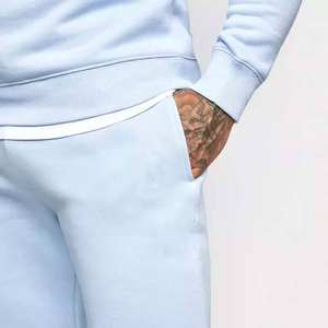 Nouvelle mode de jogging pour hommes, survêtement de sport pour hommes, survêtement en polyester/coton pour hommes, streetwear 100% coton - Product Image 4