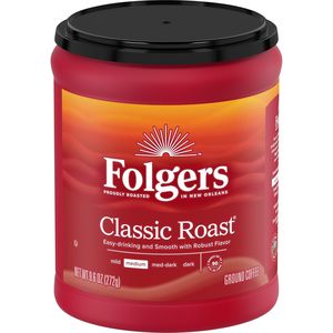 Café Molido Folgers Classic Roast, Tueste Medio, 9.6 Onzas - Product Image 3