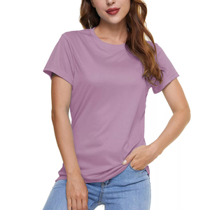 Recién llegado, camisetas para mujer, camisetas informales de verano para mujer, camisetas transpirables para mujer, venta en línea, cómodo servicio OEM - Product Image 1