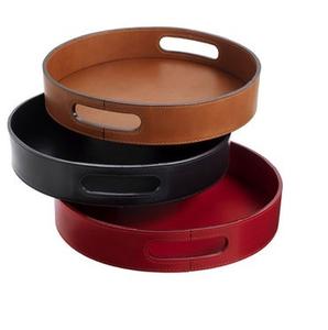 Bandeja de Servicio para Restaurante, Decorativa, Hecha a Mano, de Cuero, para Servir Comida, Postres, Accesorios para Hoteles y Restaurantes, Precio Bajo - Product Image 6