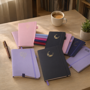Libreta de Bolsillo A6 con Logotipo Personalizado, Forrada en Cuero PU Térmico, Diario de Negocios, Agenda de Oficina - Product Image 3