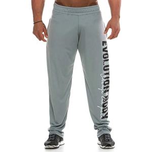 Joggers de talla grande para hombre, pantalones de chándal de algodón 100%, cierre de cordón, ropa deportiva holgada, pantalones de chándal, diseño plano informal de cintura media - Product Image 4