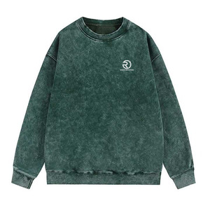 Nouveau Acide Lavé Doux Organique 100% Coton Sweats Sweats 400GSM French Terry Hommes Hoodies & Sweatshirts - Product Image 1