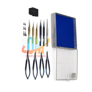 ชุดเครื่องมือผ่าตัดจักษุขนาดเล็ก 17 ชิ้น ใช้แรงดันมือ ผลิตจากสแตนเลสเกรดทางการแพทย์ ได้รับการรับรองมาตรฐาน CE |   โอลด์เมด - Product Image 5