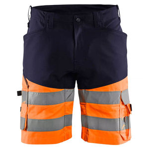 Shorts de travail décontractés pour hommes, coupe ample, toile, vêtements de travail d'été, motif uni, sécurité réfléchissante personnalisée, écologique, séchage rapide - Product Image 1