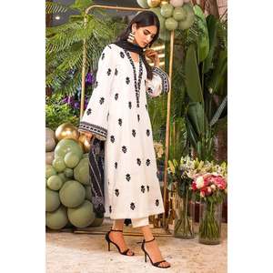 Moonstruck Bohemian Baumwollhemd und Dupatta für Frühling/Sommer - Product Image 3