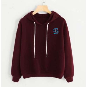 เสื้อสเวตเชิ้ตมีฮู้ดซิปแขนยาวพิมพ์ลายหัวใจสไตล์สตรีทแวร์ลำลอง - Product Image 4