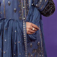 Nouvelle Robe de Soirée Empire en Chiffon 3 Pièces pour Femme, Broderie de Dentelle Pailletée, Couleur Bonbon, Respirante, Coupe A-Line, Qualité Supérieure