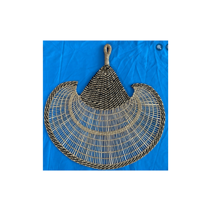 พัดลมมือฟาง SEDGE สินค้าใหม่ผลิตในเวียดนามด้วยวัสดุธรรมชาติ 100% สินค้าเป็นมิตรกับสิ่งแวดล้อมราคาที่ดีที่สุดจากเวียดนาม - Product Image 3